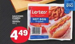 Marché Bonichoix LESTERS WIENERS offer