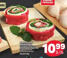 Marché Bonichoix C'EST PRÊT! À CUIRE FRESH BEEF ROSETTES offer