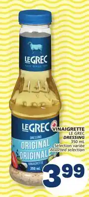 Marché Bonichoix LE GREC DRESSING offer