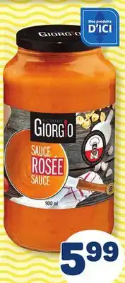 Marché Bonichoix GIORGIO RISTORANTE PASTA SAUCE offer