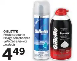 Brunet GILLETTE Produits pour le rasage sélectionnés offer