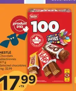 Brunet NESTLÉ Chocolats sélectionnés offer