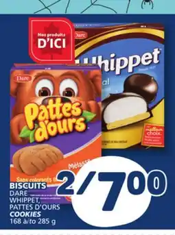 Marché Bonichoix DARE WHIPPET, PATTES D'OURS COOKIES offer