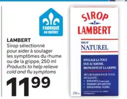 Brunet LAMBERT Sirop sélectionné pour aider à soulager les symptômes du rhume ou de la grippe offer