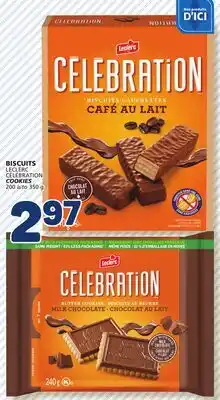 Marché Bonichoix LECLERC CÉLÉBRATION COOKIES offer