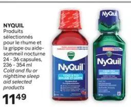 Brunet NYQUIL Produits sélectionnés pour le rhume et la grippe ou aide- sommeil nocturne offer