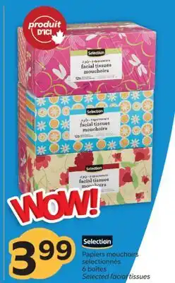 Brunet SELECTION Papiers mouchoirs sélectionnés offer