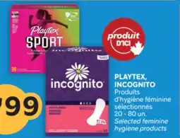 Brunet PLAYTEX INCOGNITO INCOGNITO Produits d'hygiène féminine sélectionnés offer