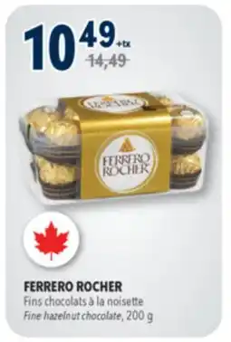 Familiprix FERRERO ROCHE Fine hazelnut chocolate, 200 g offer