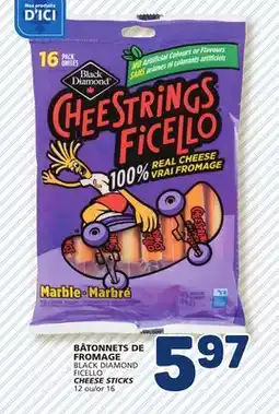 Marché Bonichoix BLACK DIAMOND CHEESE STICKS offer