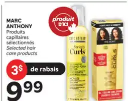 Brunet MARC ANTHONY Produits capillaires sélectionnés offer