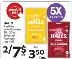 Brunet HALLS Pastilles sélectionnées offer