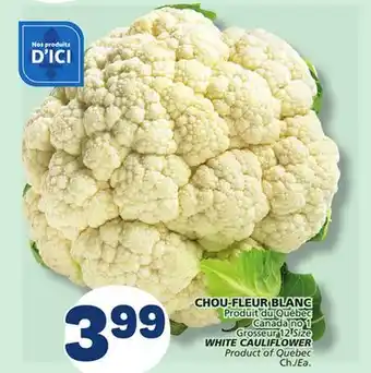 Marché Bonichoix WHITE CAULIFLOWER offer