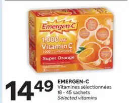 Brunet EMERGEN-C Vitamines sélectionnées offer