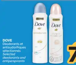 Brunet DOVE Déodorants antisudorifiques sélectionnés offer
