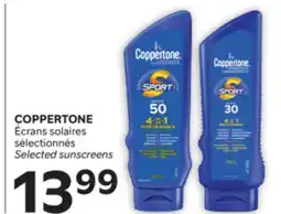 Brunet COPPERTONE Écrans solaires sélectionnés offer
