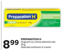 Brunet PREPARATION H Onguent ou crème sélectionnés offer