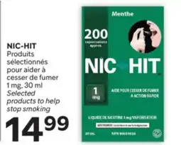 Brunet NIC-HIT Produits sélectionnés pour aider à cesser de fumer offer