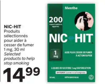 Brunet NIC-HIT Produits sélectionnés pour aider à cesser de fumer offer