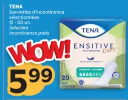Brunet TENA Serviettes d'incontinence sélectionnées offer