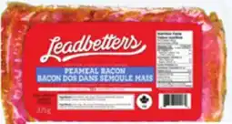 Giant Tiger Leadbetters Legacy boneless pork loin chops or Leadbetters peameal bacon offer