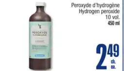 Jean Coutu PERSONNELLE Hydrogen peroxide offer