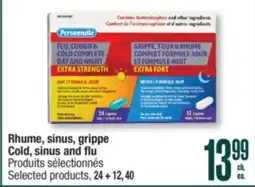 Jean Coutu PERSONNELLE Cold, sinus and flu Selected products offer