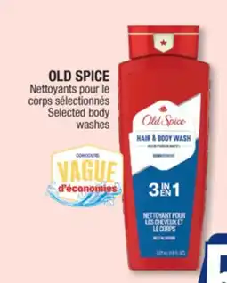 Jean Coutu OLD SPICE Selected body washes offer