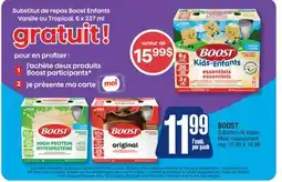 Jean Coutu BOOST Meal replacement offer