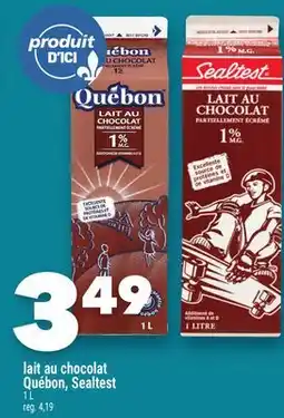Marche Ami Lait au chocolat Québon, Sealtest offer