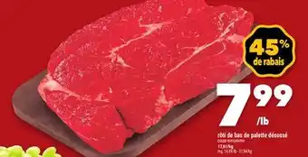 Marche Ami Rôti de bas de palette désossé offer