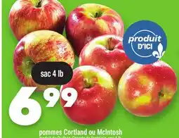 Marche Ami Pommes Cortland ou McIntosh offer