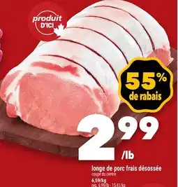 Marche Ami Longe de porc frais désossée offer