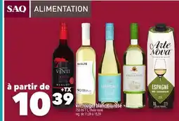 Marche Ami vin rouge, blanc ou rosé offer