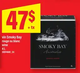 Maxi VIN SMOKY BAY ROUGE OU BLANC | WINE, 4 L offer