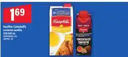 Maxi BOUILLON CAMPBELL'S, 250/900 ML offer