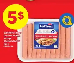 Maxi SAUCISSES LAFLEUR | SAUSAGE, 375 G offer