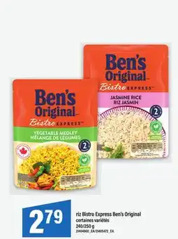 Maxi RIZ BISTRO EXPRESS BEN'S ORIGINAL, 240/250 G offer