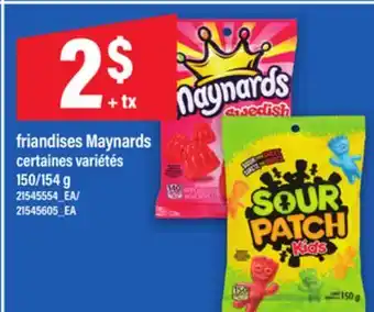 Maxi FRIANDISES MAYNARDS, 150/154 G offer