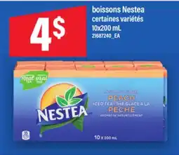 Maxi BOISSONS NESTEA, 10x200 ML offer