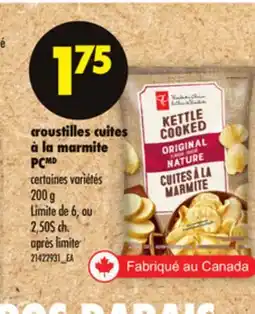 Maxi CROUSTILLES CUITES À LA MARMITE PC, 200 G offer