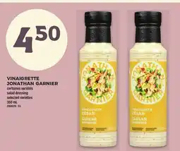 Maxi VINAIGRETTE JONATHAN GARNIER | SALAD DRESSING, 350 ML offer