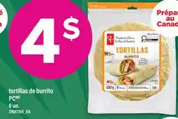 Maxi TORTILLAS DE BURRITO PCMD, 6 UN offer