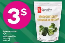 Maxi légumes surgelés PC, 350-750 g offer