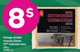 Maxi FROMAGE CHEDDAR ÉCOSSAIS D'ANTAN PC COLLECTION NOIRE, 250 g offer