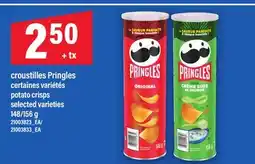 Maxi CROUSTILLES PRINGLES | POTATO CRISPS, 148/156 G offer
