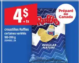 Maxi CROUSTILLES RUFFLES, 180-200 G offer