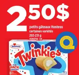 Maxi PETITS GÂTEAUX HOSTESS, 202-231 G offer