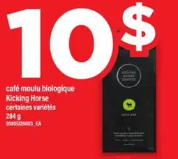 Maxi CAFÉ MOULU BIOLOGIQUE KICKING HORSE, 284 G offer