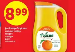 Maxi JUS D'ORANGE TROPICANA, 2,63 L offer